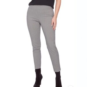 Up! Pants  Ankle-Length tummy control black/withe stripes size 12